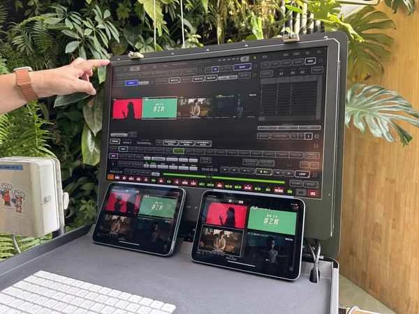 Mobiles Überwachungstool, betrieben von einem Mac mini 使用Mac mini驱动的移动监看工具